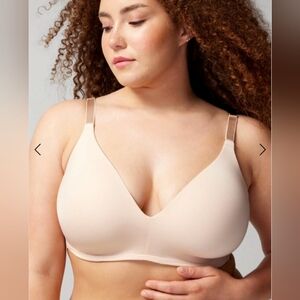 Soma Vanishing 360 Wireless Bra, Size 38DDD